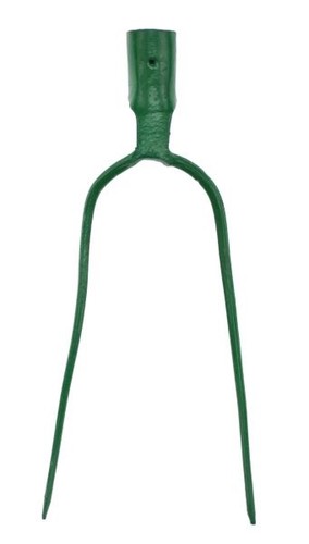 Fourche foin 2 dents - à,