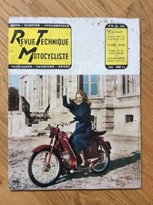 revue technique Motocycliste Paloka 125 DKW RT 350 Polo-Jonghi Avril 1955
