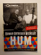 HUM HUMAIR URTREGER MICHELOT OLYMPIA SPECTACLE carte postale 