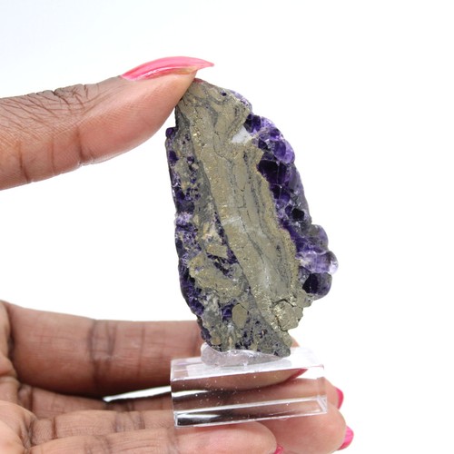 Tranche pierre fluorite - de,