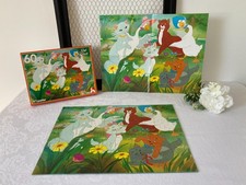 825⚜️ Ancien Puzzle Les Aristochats Walt Disney 60 Pièces Complet Vintage