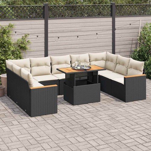Salon jardin avec coussins - salon,