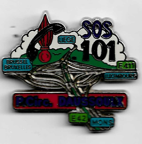 Pin sos 101 - (belgique),