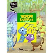 Livre 1001 pattes a bug's life