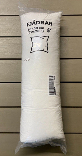 Coussin ikea fjadrar blanc - coussin,