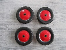 MECCANO: 4 roues d'auto en