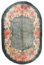 Tapis ancien chinois Art Déco