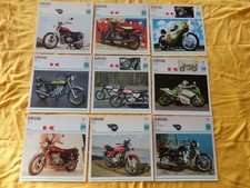  motos kawasaki serie de 9