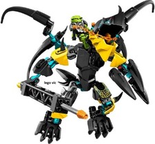 Lego 44020 Hero Factory Villians Flyer Beast VS Breez complet +Notice CN81