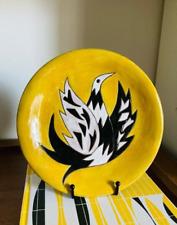 Ceramic plate by Jean Picart Le Doux Sant Vicens ERA Lurçat Capron Picasso