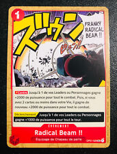 Carte One Piece RADICAL BEAM !! OP01-029 Neuve en édition Française