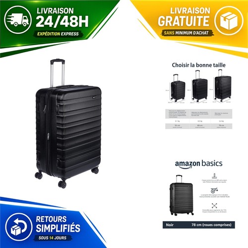 Amazon basics valise rigide - amazon,