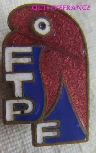 Ip359 insigne ftpf francs - insigne,