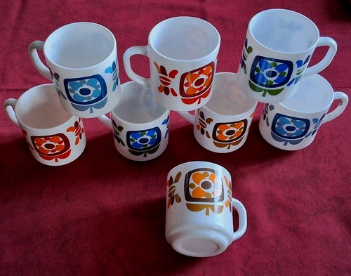 Lot mugs publicitaires - de,