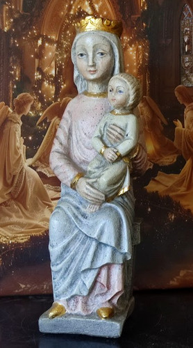 Statue vierge marie majeste - vierge, en