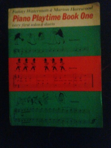 Piano playtime book - book, one