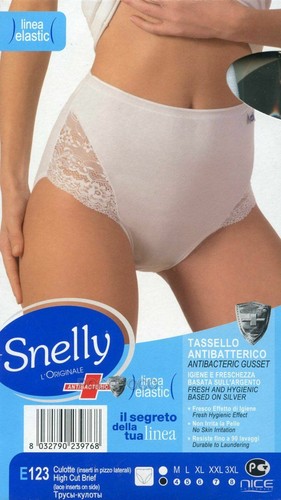 Culotte haute avec dentelle - culotte,