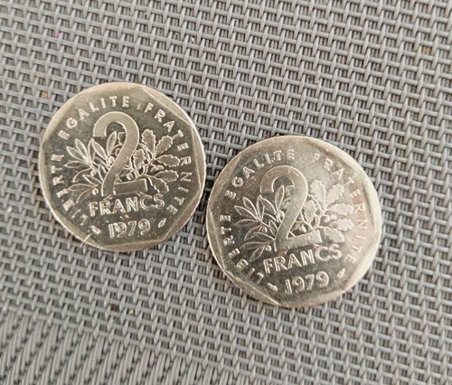 Lot pièces francs - francs, la