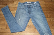 Levis 711 Jeans Femme W 28 - L 30  Taille Fr 38 Skinny  (Réf #T414)