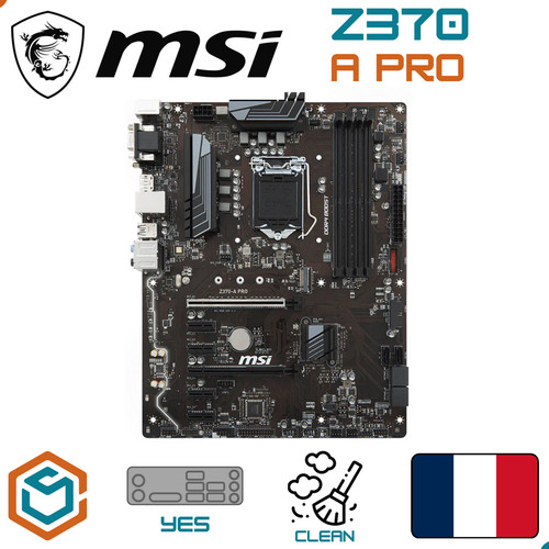 Carte mère msi z370 pro - carte, z370-a