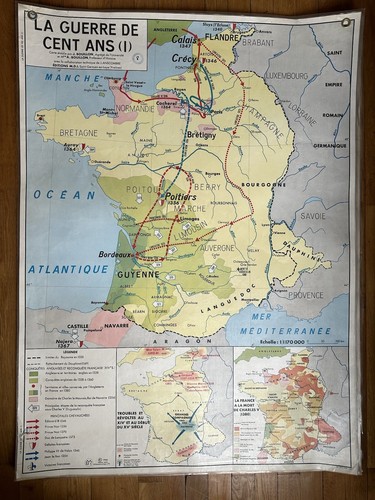 Ancienne affiche scolaire
