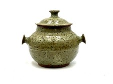 Pot couvert soupière en grès