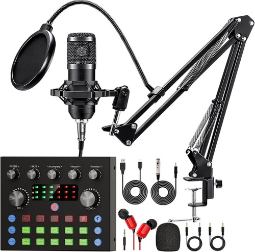 Podcast equipment set voice - podcast, set,