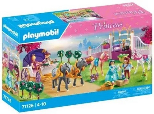 Playmobil princess caleche - princess,