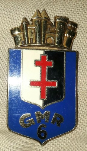 Insigne militaire pucelle gmr - insigne,