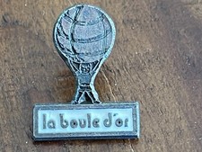 a  PINS PIN ENAMEL SPORT PETANQUE BOULE D'OR