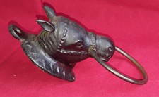 ancienne tête de cheval en