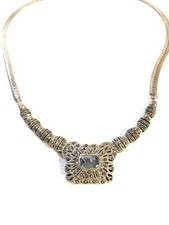 925 Collier Argent Avec