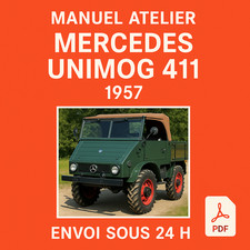 Manuel Atelier Mercedes Unimog