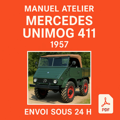 Manuel atelier mercedes unimog - atelier,