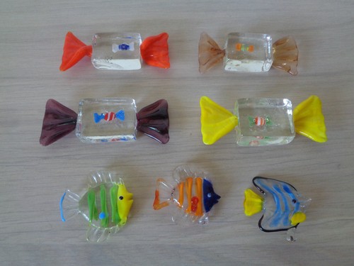 Lot bonbons 3 poissons - lot, 4