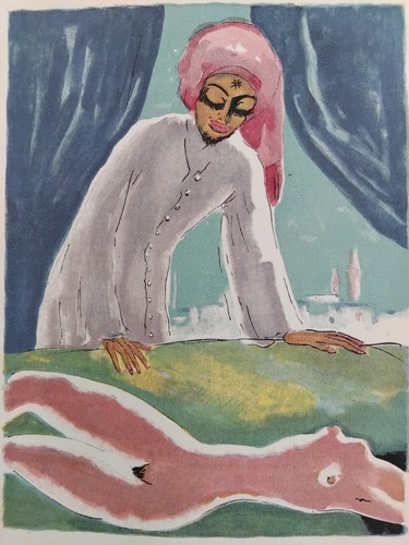 Kees van dongen gravure - dongen, femme
