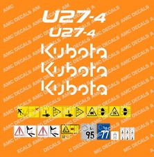 Kubota U27-4 Mini Digger