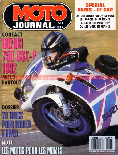 Moto journal 1017 essai - essai, road