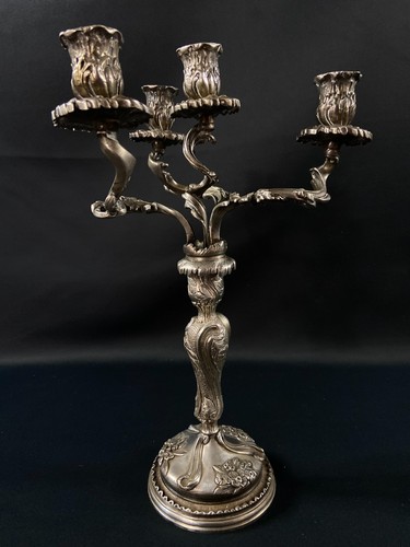 Important chandelier bronze - chandelier, en
