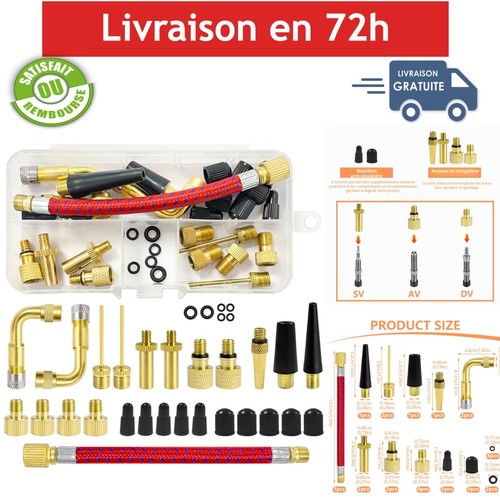 Adaptateurs valves vélo - , 32