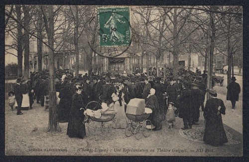 Paris une représentation au - une,