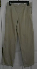 Talbots Stretch Pants Women's size 10 tan 