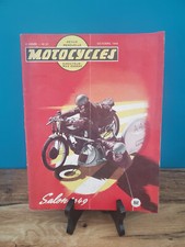 Revue Motocycles  SALON 1949   anciennes Motos vintage