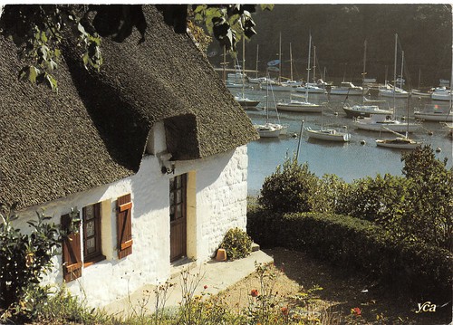 Bretagne vieille maison - vieille, de
