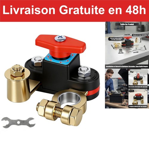 Coupe circuit batterie 12v 24v - circuit, 12v-24v