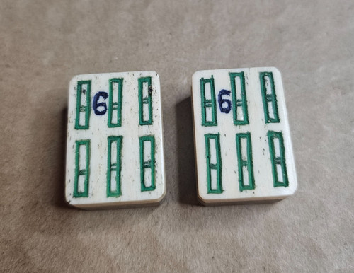 1920 30s mah jong bamboo - ~2~, c.1920-30s