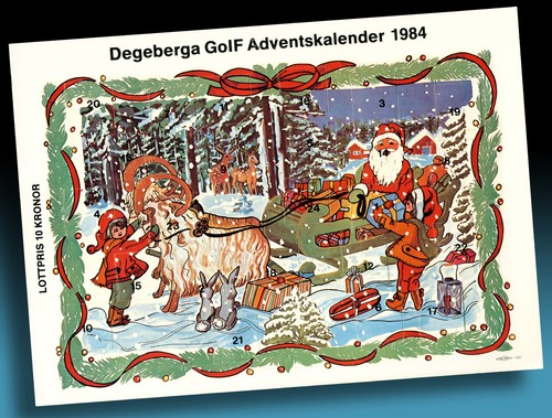 Adventskalender ancien 1984 - adventskalender,