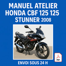 Manuel Atelier Honda CBF 125