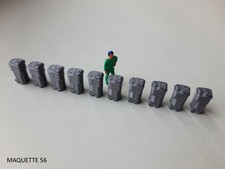 ho lot 10 conteneurs poubelles