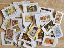 Lot de 50 timbres oblitérés